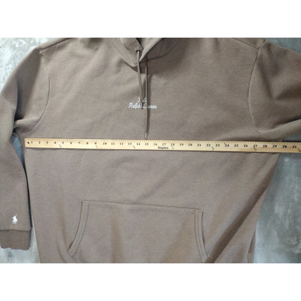 Polo Ralph Lauren Mens 3XLT Big Tall Desert Tan Hoodie Track Athleisure Gym - Picture 6 of 10